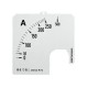 SCL-A1-1/72 2CSG112010R5011 ABB SCL-A1-1/72 Scale A1 for analogue ammeter