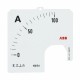 2CSG112189R5011 ABB Escala amper.panel SCL-A1-100/72