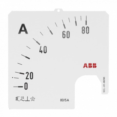 2CSG113179R5011 ABB SCL-A1-80 / 96 Scale-A1 für analoge Amperemeter
