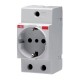 2CSM110000R0701 ABB Base modular M1173 alem/ital. gris