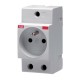 2CSM110000R0711 ABB Base modular M1174 francesa gris