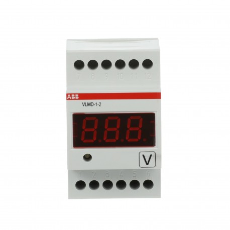 2CSM110000R1011 ABB Voltímetro digital VLMD-1-2 