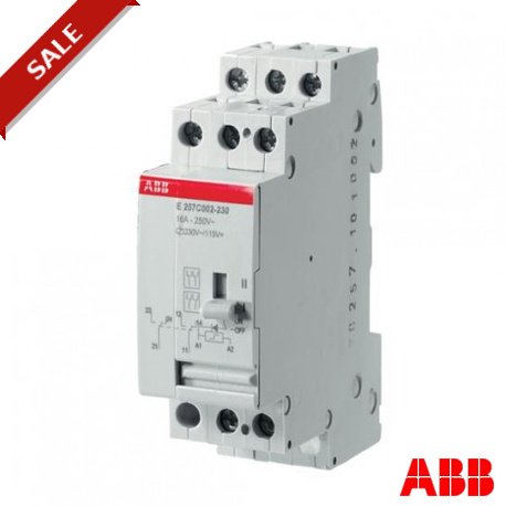 E257C001-230 2CSM115000R0211 ABB E257 C001-230 Télérupteurs avec la fonction de commande centrale