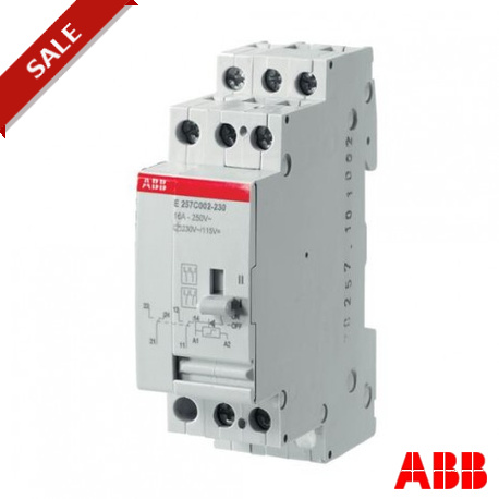 E257-32C30-230 2CSM133000R0211 ABB E257-32C30/230 Latching Relays with central command function