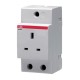 2CSM259343R0721 ABB Presa M1363 modulare: British Standard