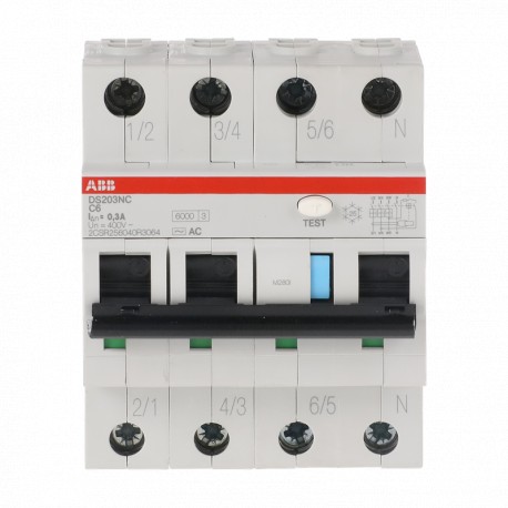2CSR256040R3064 ABB C6 DS203NC AC300 RCBO