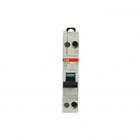 2CSS245101R0064 ABB Int.aut. SN201L-C6 1p+N 6A C 4,5kA
