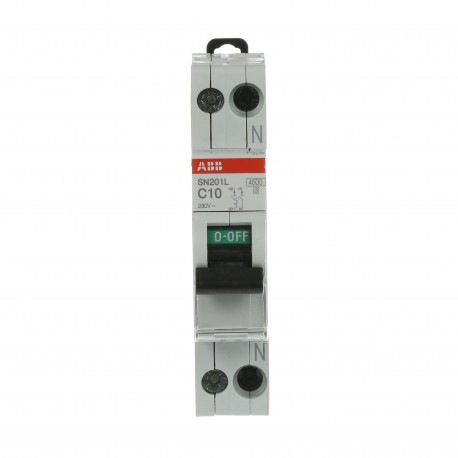 2CSS245101R0104 ABB Int.aut. SN201L-C10 1p+N 10A C 4,5kA