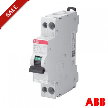 SN201L-C16 2CSS245101R0164 ABB Miniature circuit breaker SN201 2P C 16 A