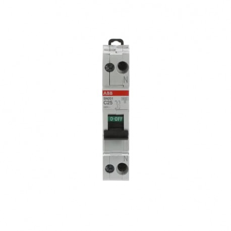 2CSS255101R0254 ABB Int.aut. SN201-C25 1p+N 25A C 6kA