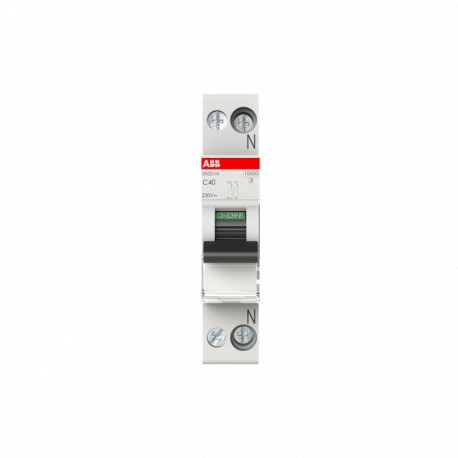 2CSS275101R0404 ABB Int.aut. SN201M-C40 1p+N 40A C 15kA
