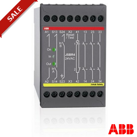 JSBR4 2TLA010002R0500 ABB relè JSBR4 230AC sicurezza