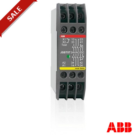 JSBT5T 2TLA010005R1100 ABB JSBT5T 24 Vca/cc Relé de seguridad