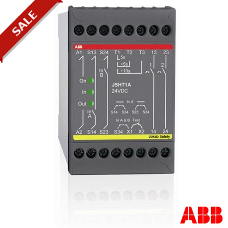 JSHT1A 2TLA010011R0000 ABB JSHT1A 24DC Time module