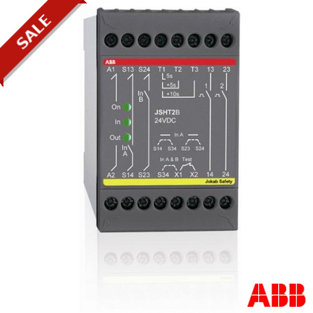 JSHT2B 2TLA010012R1000 ABB Modulo JSHT2B 24DC Tempo