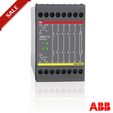 JSR1T 2TLA010015R6000 ABB JSR1T 5s 24DC relè di espansione