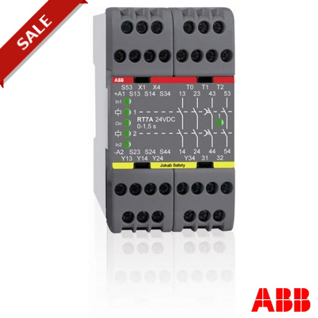 RT7 A 2TLA010028R2500 ABB RT7A 230 Vca Relé de seguridad 1,5 s