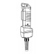 JSHD4-2-AJ 2TLA019995R1000 ABB JSHD4-2-AJ pulsante di consenso