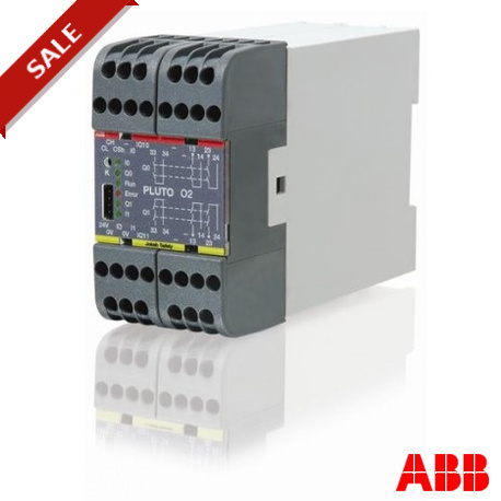 2TLA020070R8500 ABB Pluto O2 PLC-Segu.2+2+2 Aplia Salidas