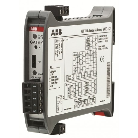2TLA020071R8100 ABB GATE-C2 Gateway CANopen