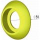 2TLA030054R0400 ABB Surround giallo per Inca