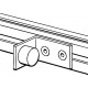 JSM D13B 2TLA040033R2700 ABB JSM D13B Türstopper horizontal