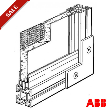 JSM AS1 2TLA040037R0900 ABB JSM AS1 Perfil panel insonorización 25mm