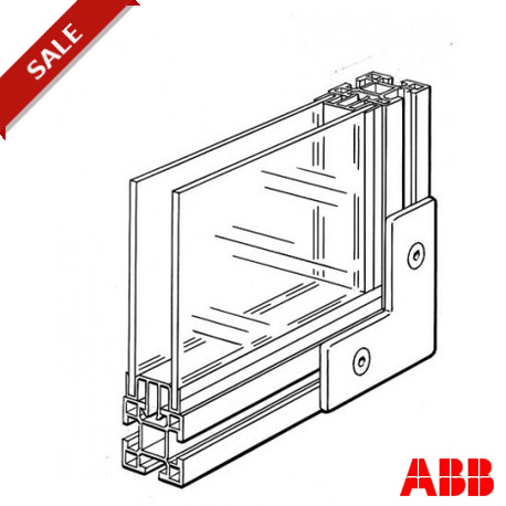 JSM AS2 2TLA040037R1000 ABB JSM AS2 Al-Profile for 2x5mm PC sheet, L 2000mm