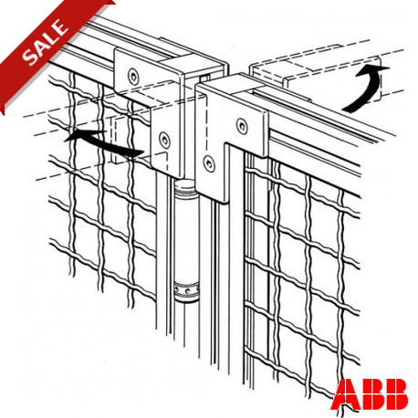 JSM D1B 2TLA042020R4700 ABB JSM D1B Bisagra prem. puerta doble aper.