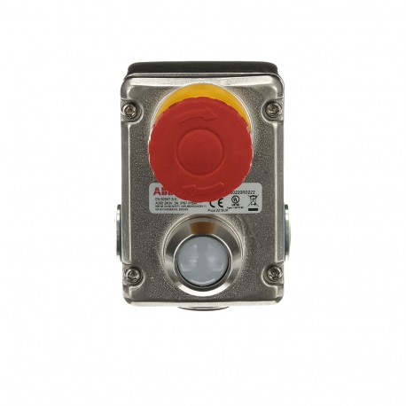 2TLA050220R0222 ABB EstrongZ E-Stop 2NC / 2NA, M20, SS, LED