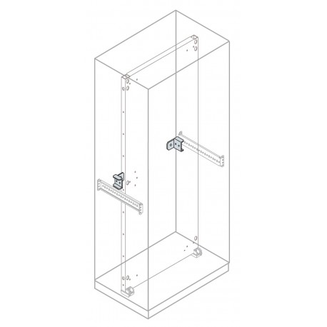 EA2115 ABB KIT PARA FIXAÇÃO PADRÃO placa traseira