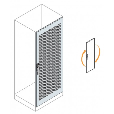 EC2282 ABB IS2 Puerta aireada para server 2200x800