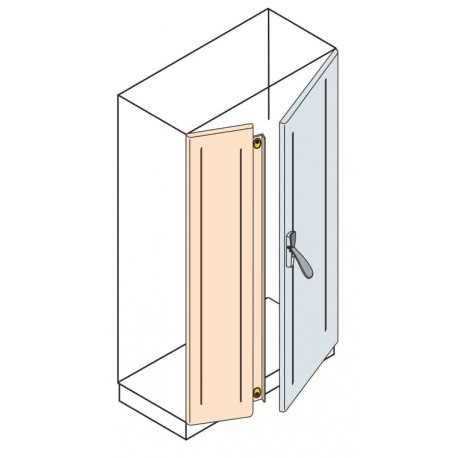 ED2002SK ABB BL.DOOR + OVERLAP.CLOS.2000X200MM (H x B) 7035