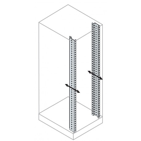EG2205 ABB RACK FELD FÜR SERVER ENCL 2200X800 HXW