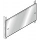 EH2082X ABB ISX-AMX Panel ciego 200x800, acero inox.