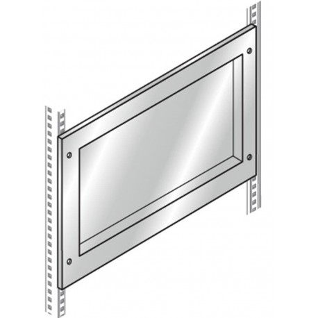 EH3064X ABB VERSENKTER BLIND PANEL EDELSTAHL 300x600
