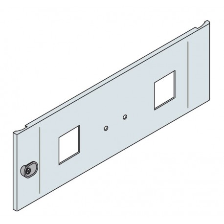 EH7282K ABB INSTR.PANEL N.2 INS.72X72-200X800MM 7035