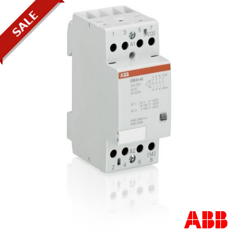ESB24-22/230V GHE3291302R0006 ABB Contattore Installazione ESB24-22-230AC / DC