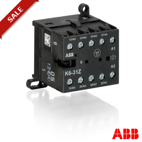 K6-31Z GJH1211001R0311 ABB K6-31Z-01 Mini contattore relè 24V 40-450Hz