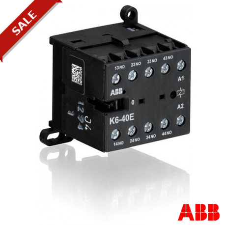 K6-40E GJH1211001R8404 ABB K6-40E-84 Mini Contactor Relé 110-127V 40-450Hz