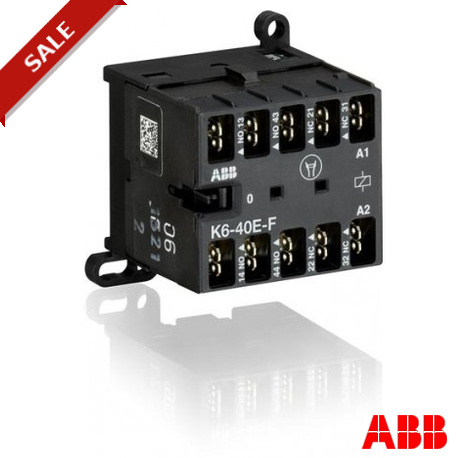 K6-40EF GJH1211003R0401 ABB K6-40E-F-01 Mini Contactor Relé 24V 40-450Hz