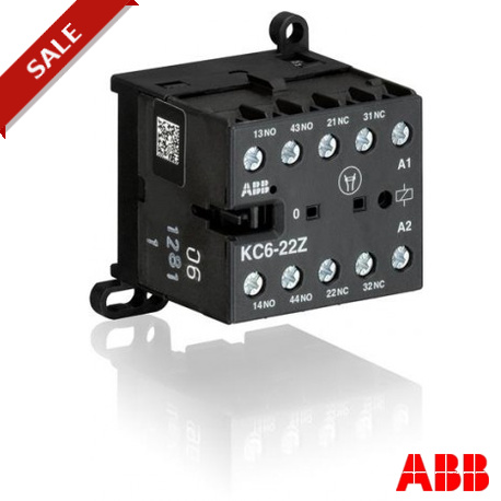 KC6-22Z GJH1213001R0224 ABB KC6-22Z-04 Mini Contacteur Relais 110-125VDC