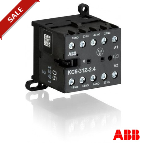 KC6-31Z GJH1213001R0311 ABB KC6-31Z-01 Mini Contacteur Relais 24VDC