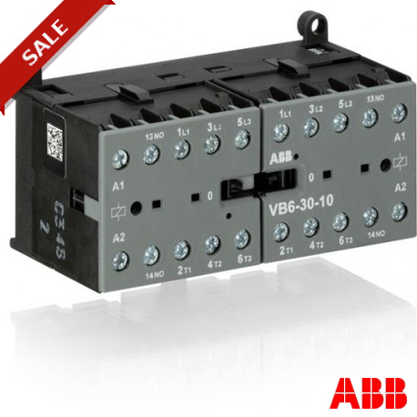 VB6-30-10 GJL1211901R0103 ABB VB6-30-10-03 Mini Reversing Contactor