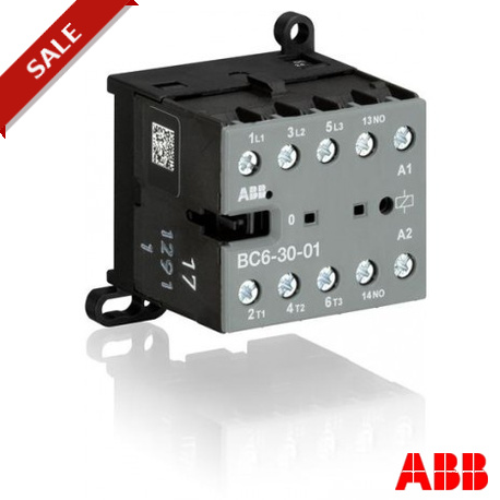 BC6-30-01 GJL1213001R0014 ABB BC6-30-01-04 Mini contator 110-125VDC