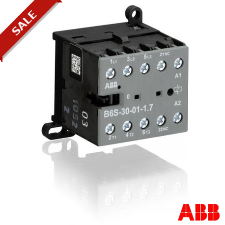 B6S-30-01-1,7 GJL1213001R7011 ABB B6S-30-01-1.7-71 Mini contattore 24VDC, 1.7W