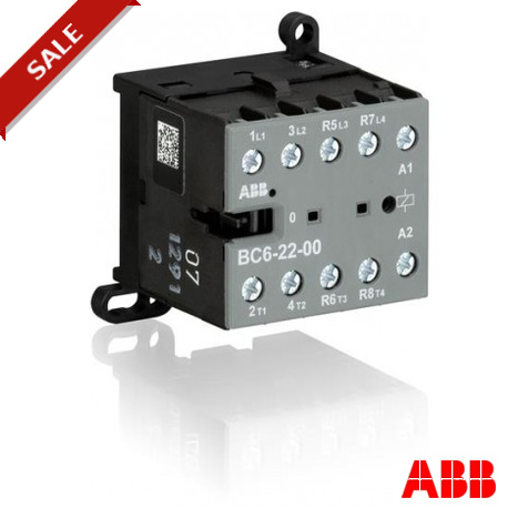 BC6-22-00-01 GJL1213501R0001 ABB BC6-22-00 MINICONT. 24VCC, TOR