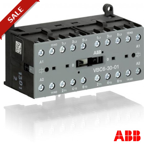 VBC6-30-01 GJL1213901R0011 ABB VBC6-30-01-01 Mini Reversing Contactor