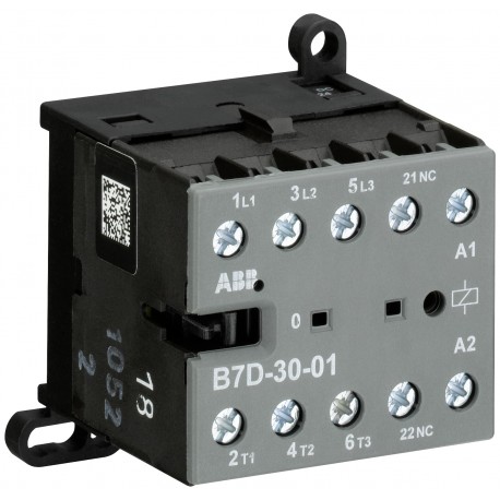 GJL1317001R0015 ABB B7D-30-01-05 Mini contattore 220-240VDC con diodo