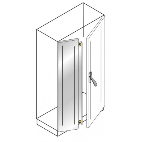 TC2012SX ABB BLIND SOVRAPPOSIZIONE PORTA ST.STEEL. 2000x600